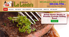 Desktop Screenshot of lalondesmarket.com